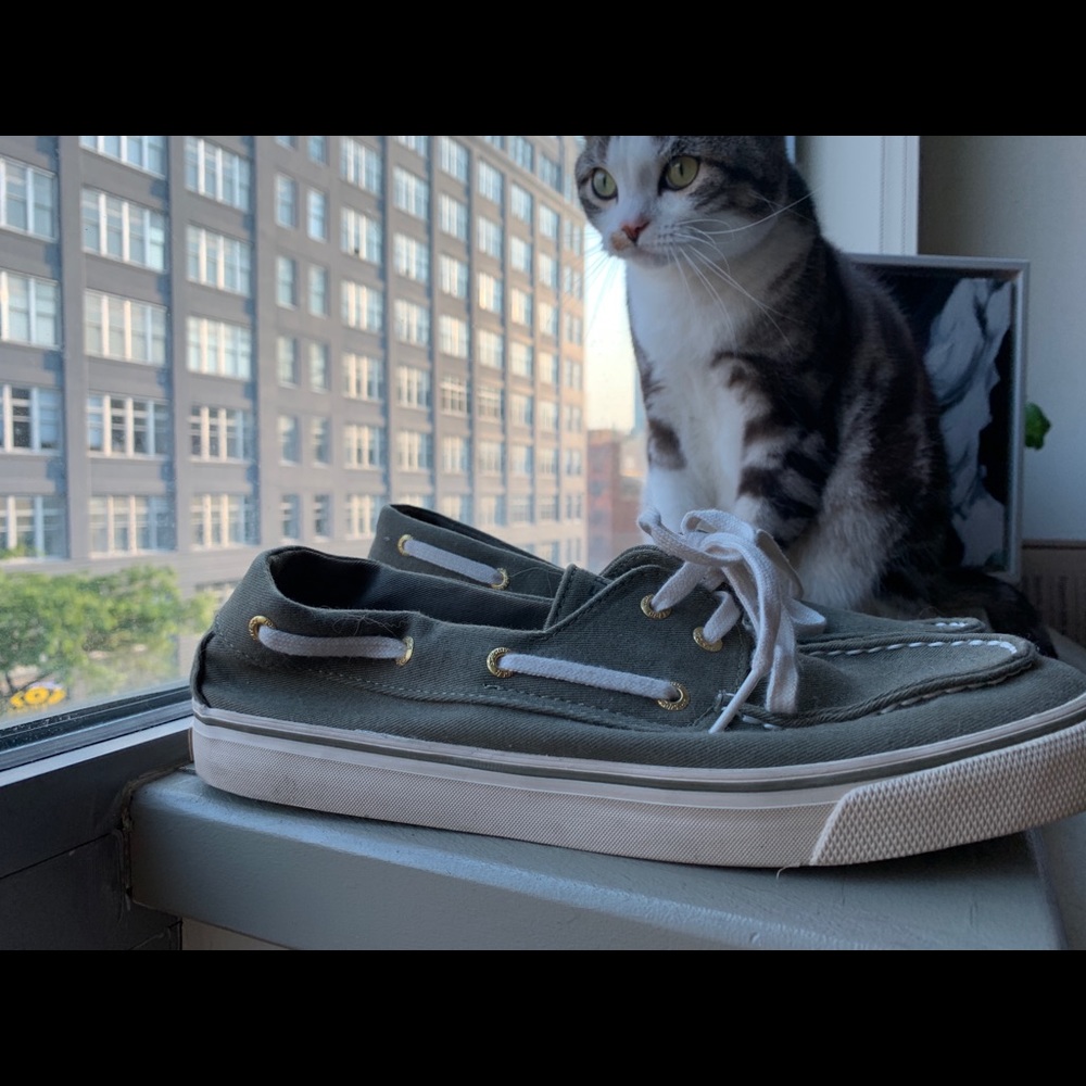 Green Sperrys